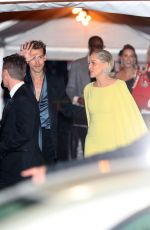 SHARON STONE Leaves 2023 Vanity Fair Oscar Party in Beverly Hills 03/12/2023