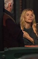 SIENNA MILLER and Bradley Adams Outside E&O in Notting Hill 03/17/2023