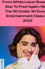 SIMONA TABASCO for Forbes 30 Under 30, Europe March 2023