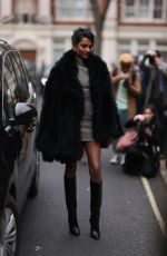 SIMONE ASHLEY at 16arlington Front Row at London Fashion Week 02/18/2023