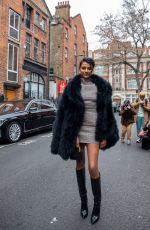 SIMONE ASHLEY at 16arlington Front Row at London Fashion Week 02/18/2023