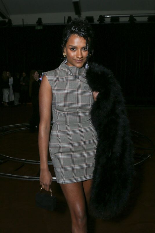 SIMONE ASHLEY at 16arlington Front Row at London Fashion Week 02/18/2023