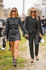 SOFIA and NICOLE RICHIE Out at Paris Fashion Week 03/07/2023