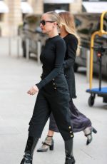 SOFIA and NICOLE RICHIE Out at Paris Fashion Week 03/07/2023