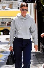 SOFIA RICHIE Leaves SEV Laser Dermatology in Los Angeles 03/29/2023