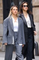 SOPHIA and SISTINE STALLONE Out in New York 03/28/2023