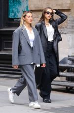 SOPHIA and SISTINE STALLONE Out in New York 03/28/2023