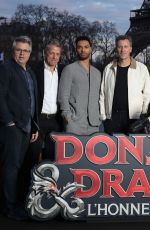 SOPHIA LILLIS at Dungeons & Dragons: Honor Among Thieves Photocall in Paris 03/21/2023