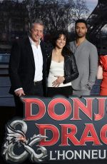 SOPHIA LILLIS at Dungeons & Dragons: Honor Among Thieves Photocall in Paris 03/21/2023