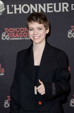 SOPHIA LILLIS at Dungeons & Dragons: Honor Among Thieves Premiere in Paris 03/22/2023