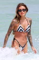 SOPHIA THOMALA in Bikini on the Beach in Miami 03/22/2023