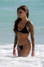 SOPHIA THOMALLA in Bikini at Spring Break in Miami 03/18/2023