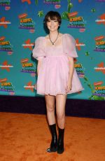 SOPHIA WOODWARD at 2023 Nickelodeon’s Kids’ Choice Awards in Los Angeles 03/04/2023