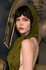 SOPHIE THATCHER at Yves Saint Laurent Fashion Show at Paris Fashion Week 02/28/2023