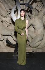 SOPHIE THATCHER at Yves Saint Laurent Fashion Show at Paris Fashion Week 02/28/2023