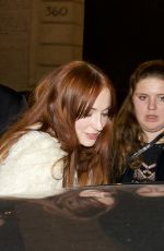 SOPHIE TURMER Leaves Costes Restaurant in Paris 03/03/2023