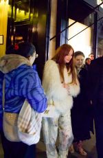 SOPHIE TURMER Leaves Costes Restaurant in Paris 03/03/2023