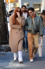SOPHIE TURNER and Joe Jonas Out in New York 03/19/2023