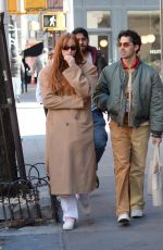 SOPHIE TURNER and Joe Jonas Out in New York 03/19/2023