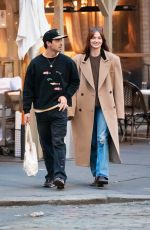 SOPHIE TURNER and Joe Jonas Out in New York 03/22/2023