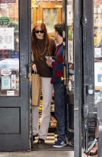 SOPHIE TURNER and Joe Jonas Shopping for Some British Memorabilia in New York 03/27/2023