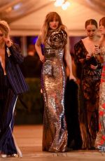 SUKI WATERHOUSE Leaves Vanity Fair Oscar Party in Beverly Hills 03/12/2023