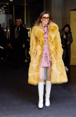 SUKI WATERHOUSE Out After a Wardrobe Change in New York 02/27/2023