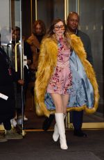 SUKI WATERHOUSE Out After a Wardrobe Change in New York 02/27/2023