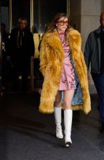SUKI WATERHOUSE Out After a Wardrobe Change in New York 02/27/2023