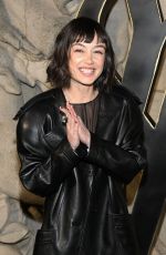 SYDNEY CHANDLER at Yves Saint Laurent Fashion Show at Paris Fashion Week 02/28/2023