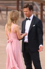 SYDNEY SWEENEY and Glen Powell Filming Scenes for Their Upcoming Movie in Sydney 03/27/2023