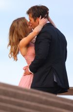 SYDNEY SWEENEY and Glen Powell Filming Scenes for Their Upcoming Movie in Sydney 03/27/2023