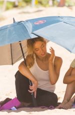 SYDNEY SWEENEY Filming at the Aaustralian Coast 03/06/2023
