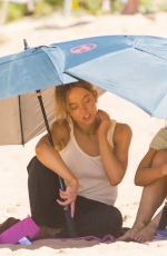 SYDNEY SWEENEY Filming at the Aaustralian Coast 03/06/2023