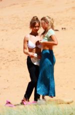 SYDNEY SWEENEY Filming at the Aaustralian Coast 03/06/2023