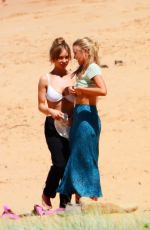 SYDNEY SWEENEY Filming at the Aaustralian Coast 03/06/2023