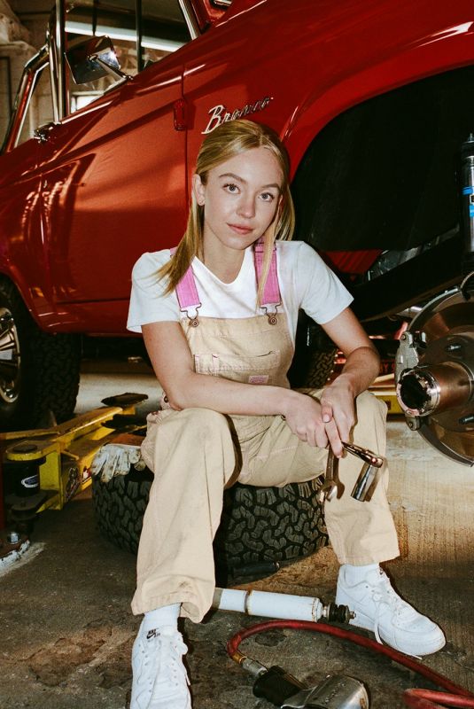 SYDNEY SWEENEY for Ford x Dickies Built Ford Proud Campaign, March 2023