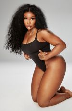 SZA for Skims Underwear Campaign, March 2023