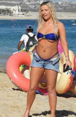 TANA MONGEAU at a Beach in Los Cabos 03/01/2023