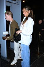 TATE MCRAE Out with Her Boyfriend at Gracie Abrams