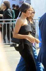 TAYLOR RUSSELL Arrives at 2023 Film Independent Spirit Awards in Santa Monica 03/04/2023