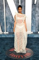 TAYLOUR PAIGE at Vanity Fair Oscar Party in Beverly Hills 03/12/2023