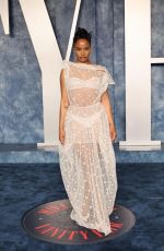TAYLOUR PAIGE at Vanity Fair Oscar Party in Beverly Hills 03/12/2023