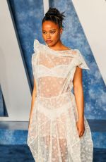 TAYLOUR PAIGE at Vanity Fair Oscar Party in Beverly Hills 03/12/2023
