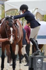 TEDDI MELENCAMP Competes at Desert Horse Park Exhibit in Thermal California 03/10/2023