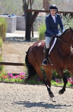 TEDDI MELLENCAMP Competing at a Horse Competition in Thermal 03/19/2023