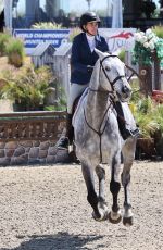 TEDDI MELLENCAMP Competing at a Horse Competition in Thermal 03/19/2023