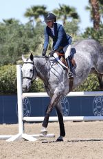 TEDDI MELLENCAMP Competing at a Horse Competition in Thermal 03/19/2023