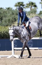 TEDDI MELLENCAMP Competing at a Horse Competition in Thermal 03/19/2023