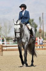 TEDDI MELLENCAMP Competing at a Horse Competition in Thermal 03/19/2023